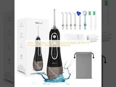 300ml Tank Su Flosser Dental Floss Su Jet 8 nozzle ile ODM OEM WaterPik